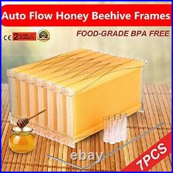 For Upgraded Super Beehive Brood Box Bee Houser 7 Auto Flowing Honey Hive Frames