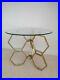 Gold_And_Glass_Side_coffee_end_Table_Beehive_Hexagon_RRP_300_01_utbs