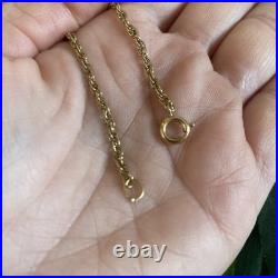 Gold Necklace Tiger's Eye 9carat Yellow Bee Hive Pendant UK Hallmarked New Box