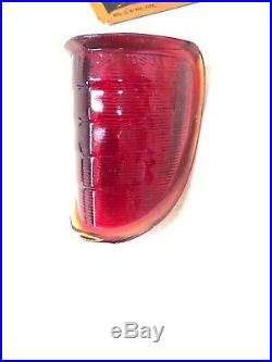 Harley Davidson Knucklehead Beehive Tail Light Glass Lens NOS! Taillight