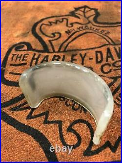 Harley Vintage Knucklehead Flathead Beehive Tail Light Top Glass Lense