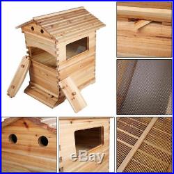 High Quality Fir Beehive Auto Beekeeping Box With 7x Flow Hive Frame