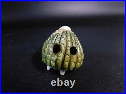 Hirado ware, beehive-shaped, Trick Netsuke, Sagemono, inro, rare