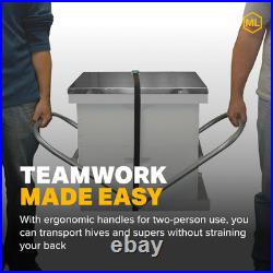 Hive Carrier, Heavy Duty Beehive Lifting Device, Galvanized Steel Tubing, Two-Pe