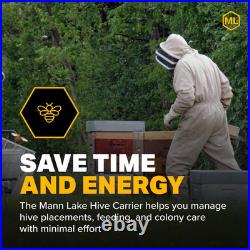 Hive Carrier, Heavy Duty Beehive Lifting Device, Galvanized Steel Tubing, Two-Pe