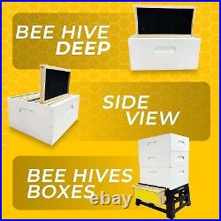 Honey Bee Boxes Bee Hives Boxes 10 Frame 9-5/8 Deep Hive Box Bee Boxes for Sale