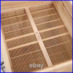 Honey Bee Nuc Box Hive House Wooden Beehive with Brood Frames for Beekeeping