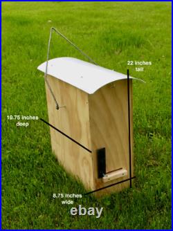 Honeybee Swarm Trap- Bee Hive- The Bee's Kneeds