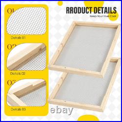 Insulated Ventilated Beehive Inner Covers 4 Pack for Beginners