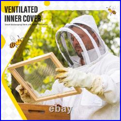 Insulated Ventilated Beehive Inner Covers 4 Pack for Beginners