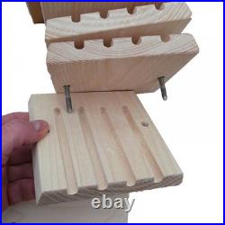 Interactive Solitary Bee Hive FSC-Certified Wooden Pollinator Habitat Interactive Solitary Bee Hive FSC-Certified Wooden Pollinator Habitat