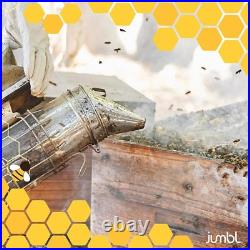 Jumbl 30 Pcs. Beekeeping Starter Set, 10-Frame Sheets White Painted Beehive
