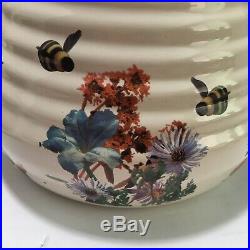 Kamenstein Bumble Bees Hive Tea Kettle Teapot Flower Missing Wing Bee Very Rare