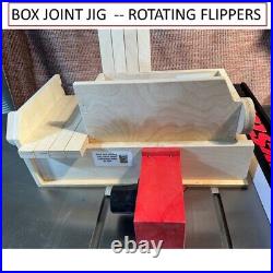 Korschgen Box Joint Jig For Making Bee Hive Boxes With Table Saw