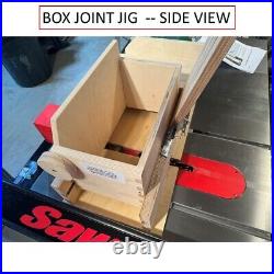Korschgen Box Joint Jig For Making Bee Hive Boxes With Table Saw