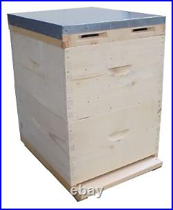 Langstroth 1/2/3 Tier Beehive 10 Frames, 5 Frame Nuc, Breeding Hives, Supers