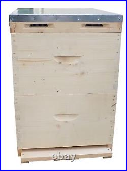 Langstroth 1/2/3 Tier Beehive 10 Frames, 5 Frame Nuc, Breeding Hives, Supers