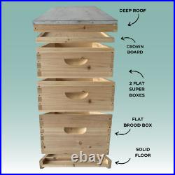 Langstroth Basic Hive Kit Flat Pack Beekeeping