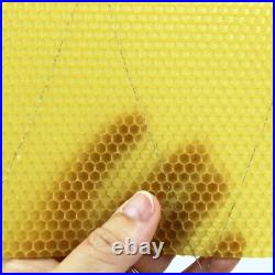 Langstroth Bee Hive Super Wired Wax Foundation Sheets Beekeeping