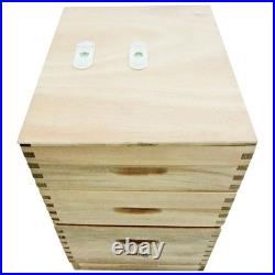 Langstroth Beehive Bee Keeping New Zealand Pine 2 Super 1 Brood Flat Roof Bee