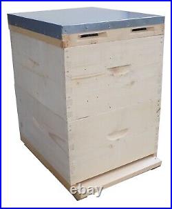 Langstroth Beehive European Made 10 Frame double brood with frames Solid floor