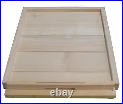 Langstroth Beehive European Made 10 Frame double brood with frames Solid floor