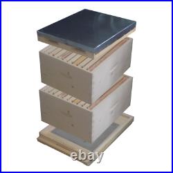 Langstroth Beehive European Made 10 Frame double brood with frames Varroa floor