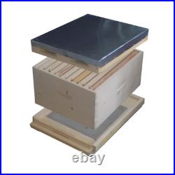 Langstroth Beehive European Made 10 Frame single brood with frames Varroa floor