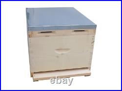 Langstroth Beehive European Made 10 Frame single brood with frames Varroa floor