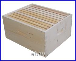 Langstroth Beehive European Made 10 Frame single brood with frames Varroa floor