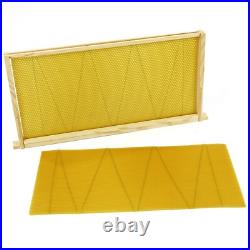 Langstroth Beehive Wired Wax Foundation Sheets and Frames Beekeeping