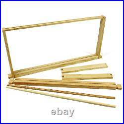 Langstroth Beehive Wired Wax Foundation Sheets and Frames Beekeeping