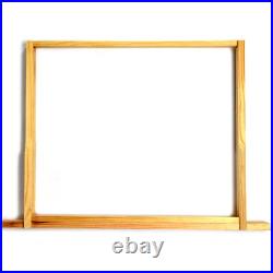 Langstroth Beehive Wired Wax Foundation Sheets and Frames Beekeeping