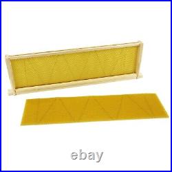 Langstroth Beehive Wired Wax Foundation Sheets and Frames Beekeeping Easibee