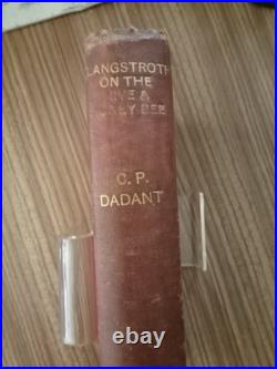 Langstroth On the Hive and Honey Bee 1927 Hardback