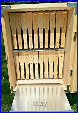 Langstroth Slovenian AZ beehive 20-frames, 2 story with 1- feeder