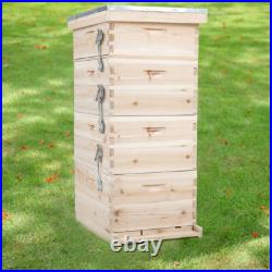 Large 95cm Langstroth Beehive Box Beekeeping Honey Wooden BeeHive Beekeeper Tool