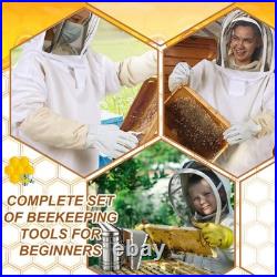 Leriton 30 Pcs Beekeeping Supplies Beehive Large, as the picture show