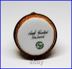 Limoges France Box Rochard Vintage Bee Hive & Bees Flower Inside Beehive