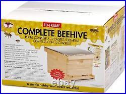 Little Giant 10-Frame Complete Hive For Beekeeping