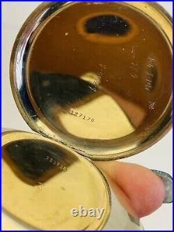 Masonic Pocket Watch Working Painted Face Sun Moon Eye Bee Hive Ladder American
