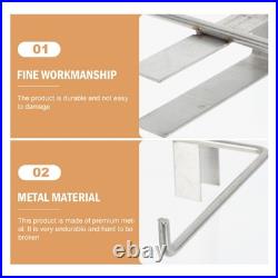 Metal Beekeeping Frame Holder Silver Bee Hive Stand Sturdy Storage Tool