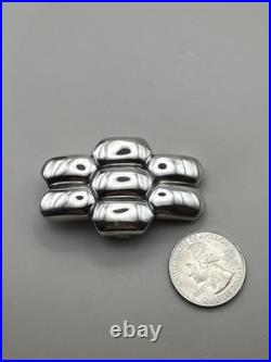 Mignon Faget Sterling Silver Bee Hive Style Belt Buckle