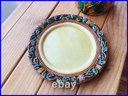 Minton Beehive Majolica Cheese Dish. Perfect Condition