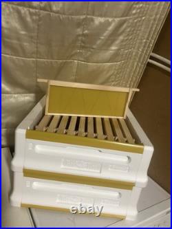 NATIONAL PARADISE HONEY POLY BEEHIVE WITH 1 BROOD 2 SUPERS ASSEMBLED, inc Frames