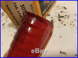 NOS Harley Davidson 1939 Bee Hive Knucklehead WL UL Tail Lamp Lens WithBox 5059-39