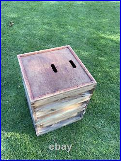 National Bee Hive (1)-includes brood box, 2 supers, frames