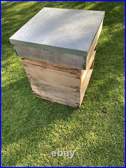 National Bee Hive (2) used-complete includes brood box, 2 supers