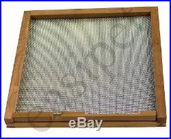 National Bee Hive Bee Keeping Cedar New 2 Super 1 Brood with frames and wax 612