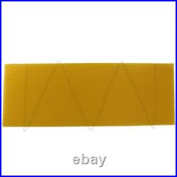 National Bee Hive Super Box Wired Wax Foundation Sheets Pre-Wired Natural Wax